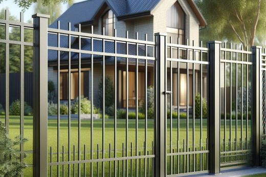 ogrodzenie stalowe